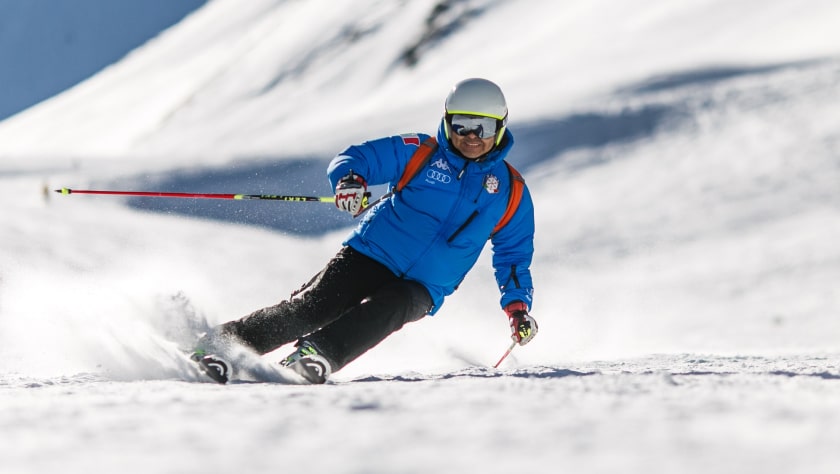 Lebensversicherung - Skifahrer